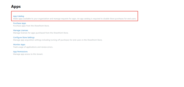 How To Create App Catalog In Modern SharePoint Online